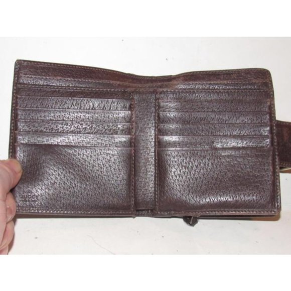 GUCCI Brown Large G Logo Print Coated Canvas - Picture 7 of 12